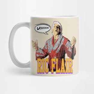 ric flair comic style wooooo Mug